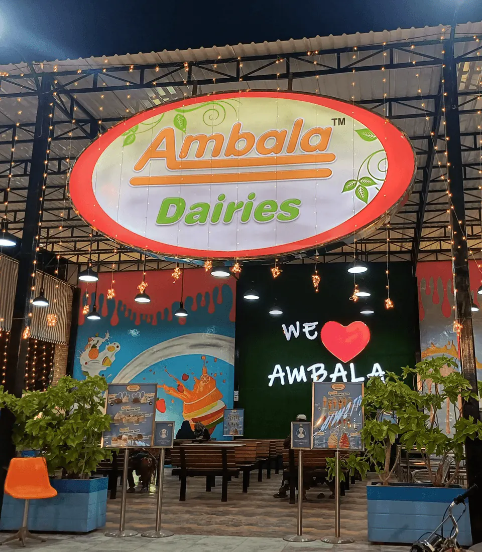 Ambala Dairies storefront