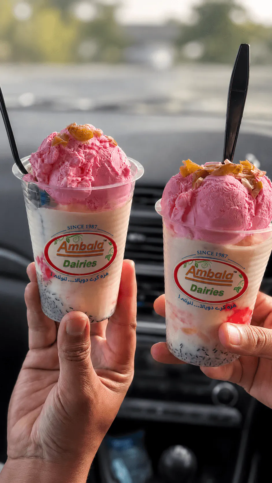 Kulfa falooda cups on the go